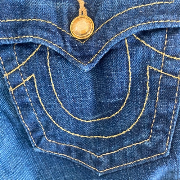 Women’s True Religion Jeans Billy Straight Leg Style Size  28 - Picture 6 of 10